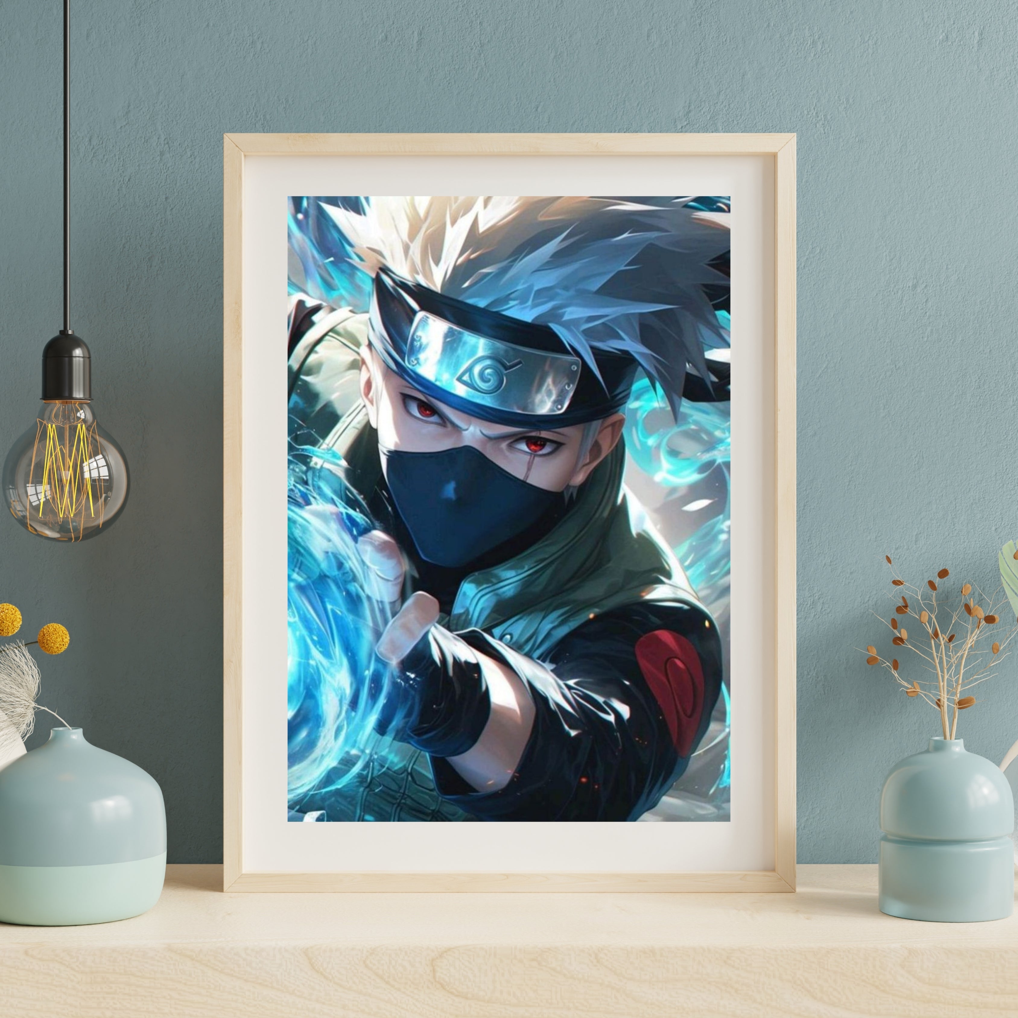 Naruto Uzumaki | Poster Frames HD Metal Print | A4 (12 * 8 inch)