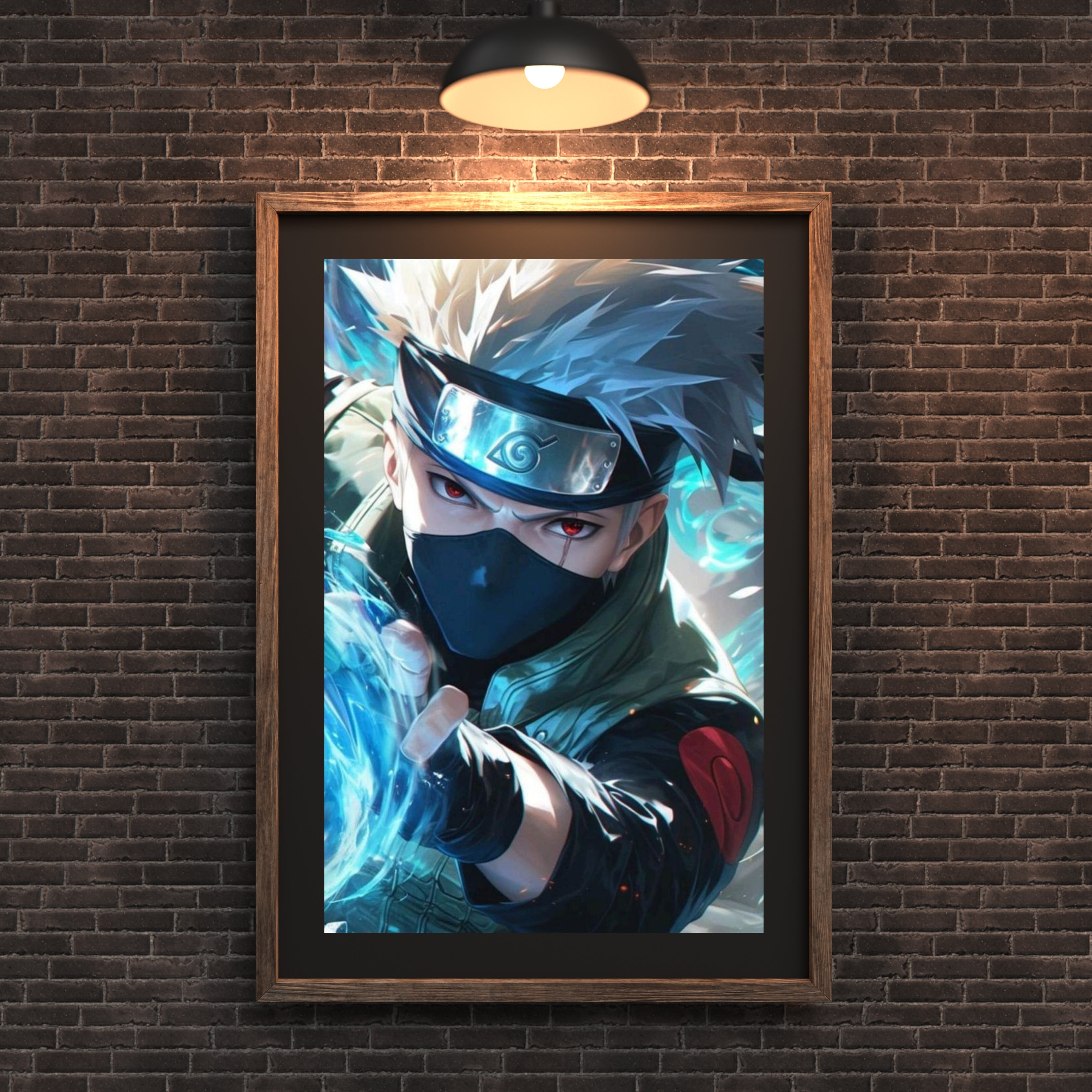 Naruto Uzumaki |  Poster Frames HD Metal Print | A4 (12 * 8 inch)