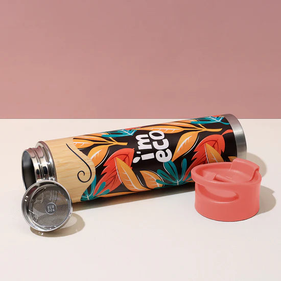 Bamboo Printed Water Bottle (500 ml)