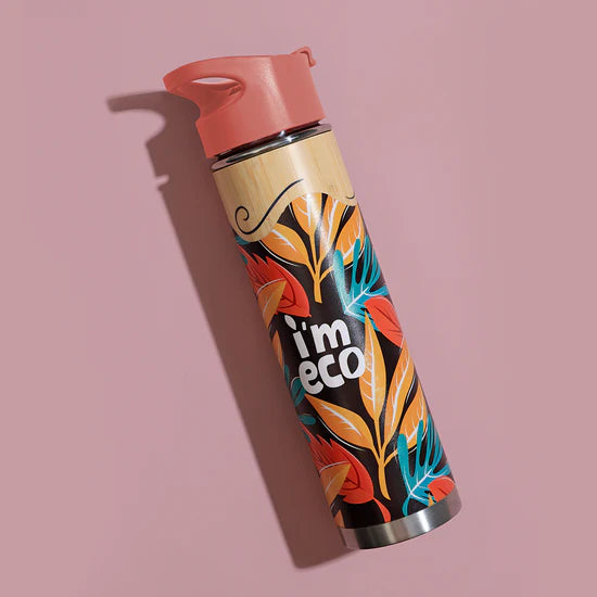 Bamboo Printed Water Bottle (500 ml)