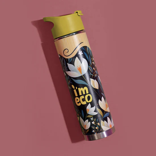 Bamboo Printed Water Bottle (500 ml)